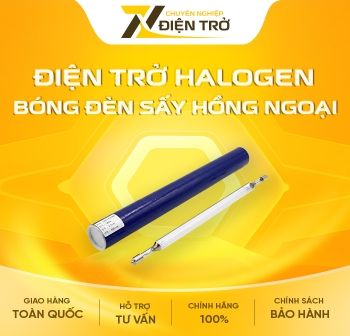 Điện trở Halogen-bóng đèn sấy hồng ngoại - Ảnh khuyến mãi